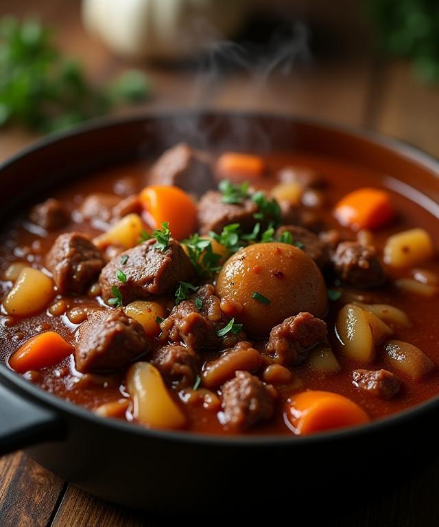 Boeuf Bourguignon traditionnel